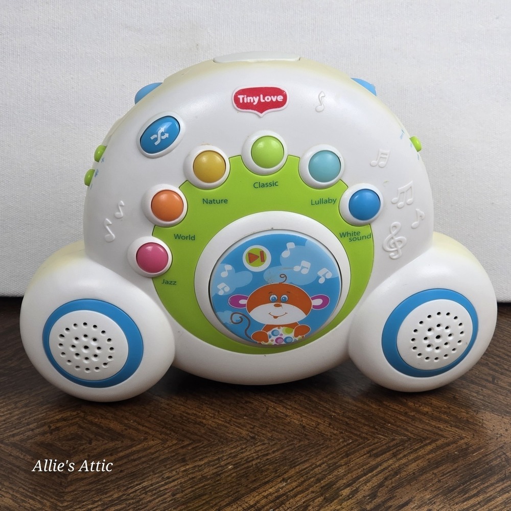 Tiny Love Meadow Soothe'n Groove Mobile Sound Machine Crib Musical Lights Toy